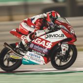 Moto3-Junioren-Champion Izan Guevara wird Sechster nach einem dramatischen Highspeed-Sturz im Warm-up des Rennens